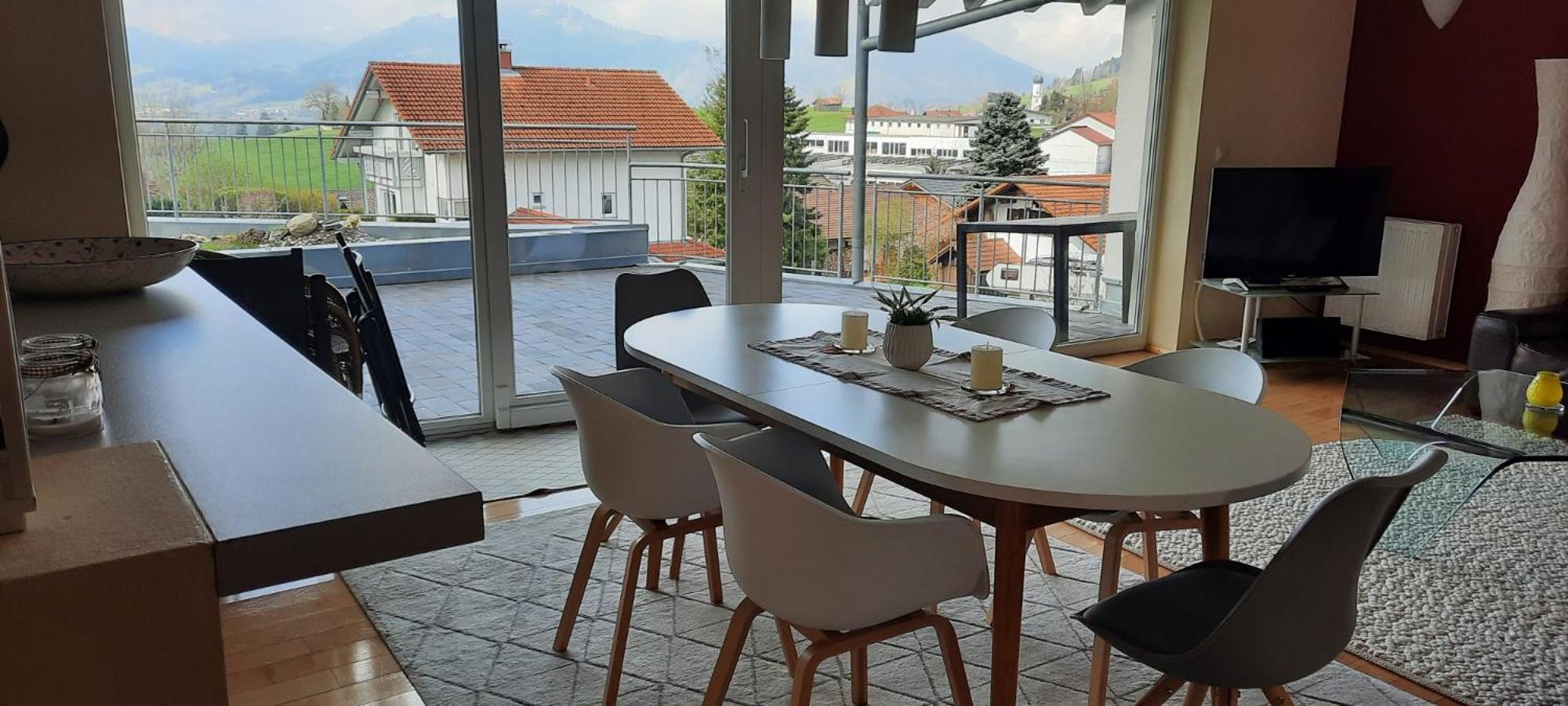 Ferienwohnung Panoramablick Rettenberg Exterior photo
